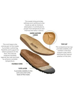 Slippers bruin