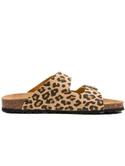 Slippers bruin/beige