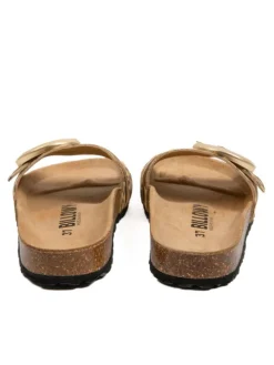 Slippers bruin/beige