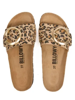 Slippers bruin/beige