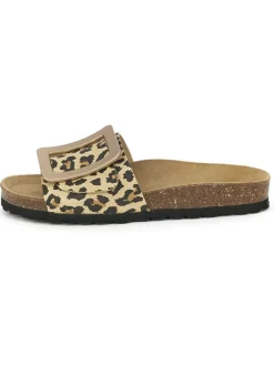 Slippers bruin/beige