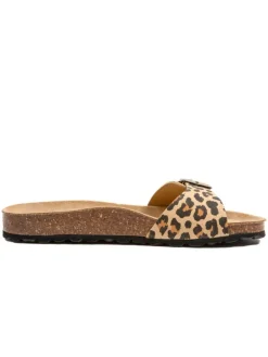 Slippers bruin/beige