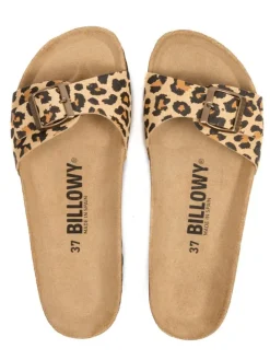 Slippers bruin/beige