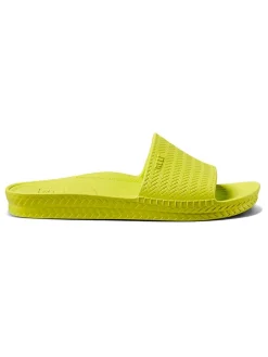 Slippers citroengroen