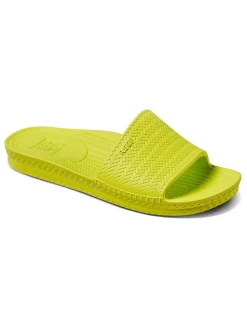 Slippers citroengroen