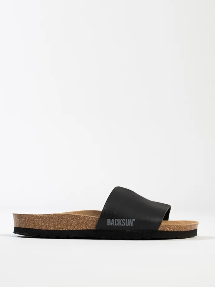 Slippers "Djila" zwart
