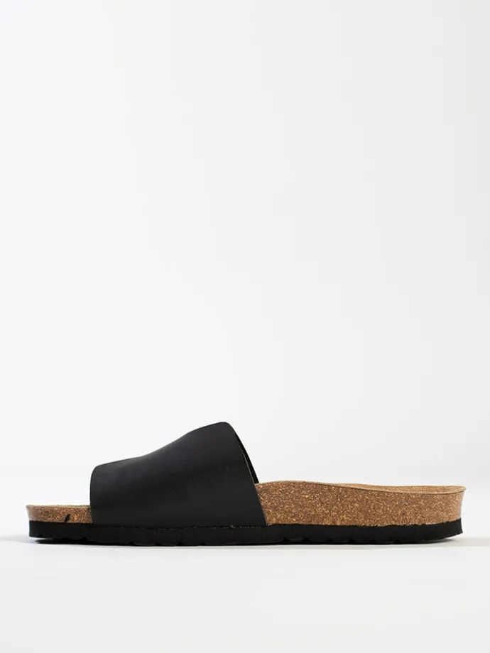 Slippers "Djila" zwart