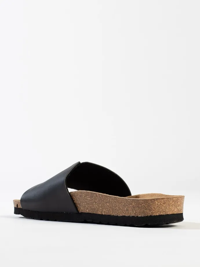 Slippers "Djila" zwart