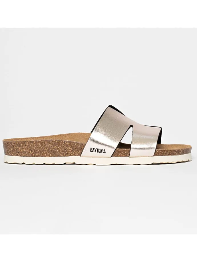 Slippers "Djone" goudkleurig