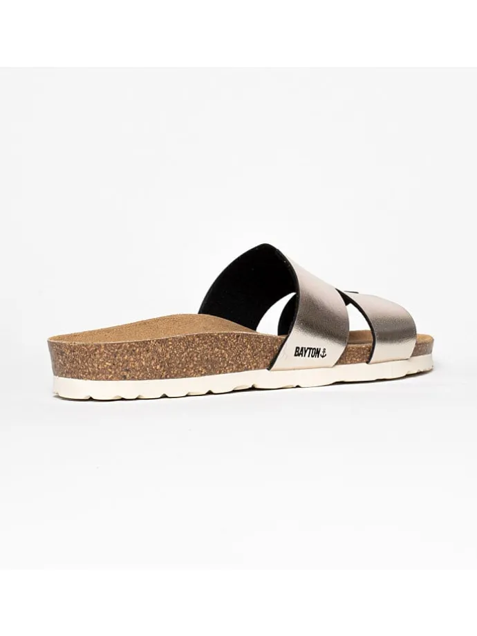 Slippers "Djone" goudkleurig
