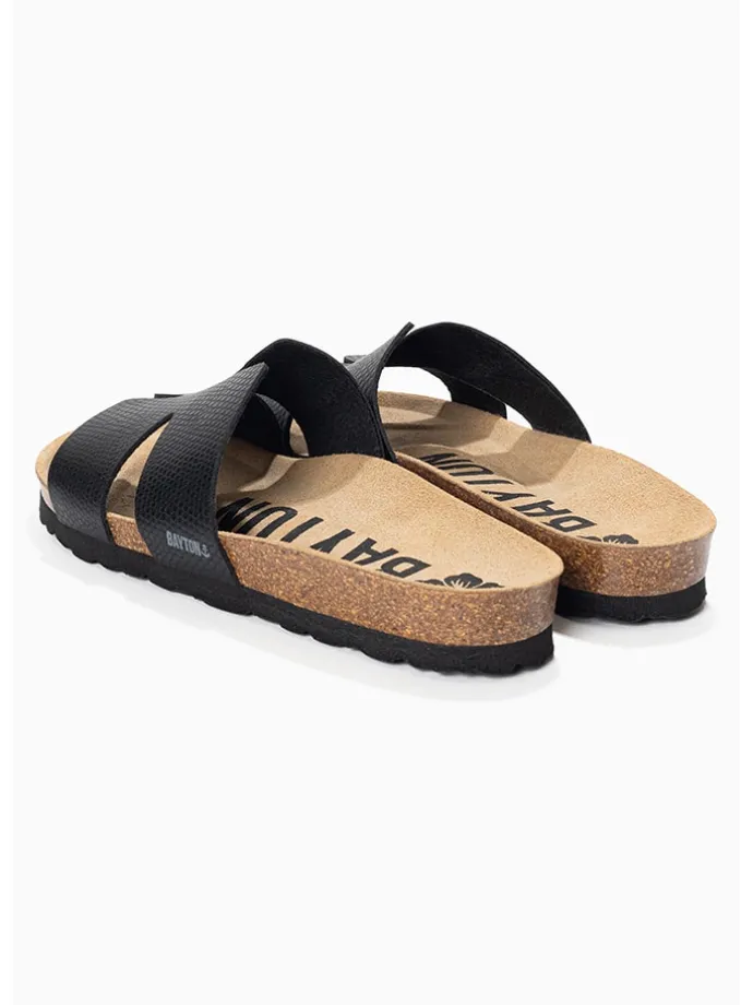 Slippers "Djone" zwart