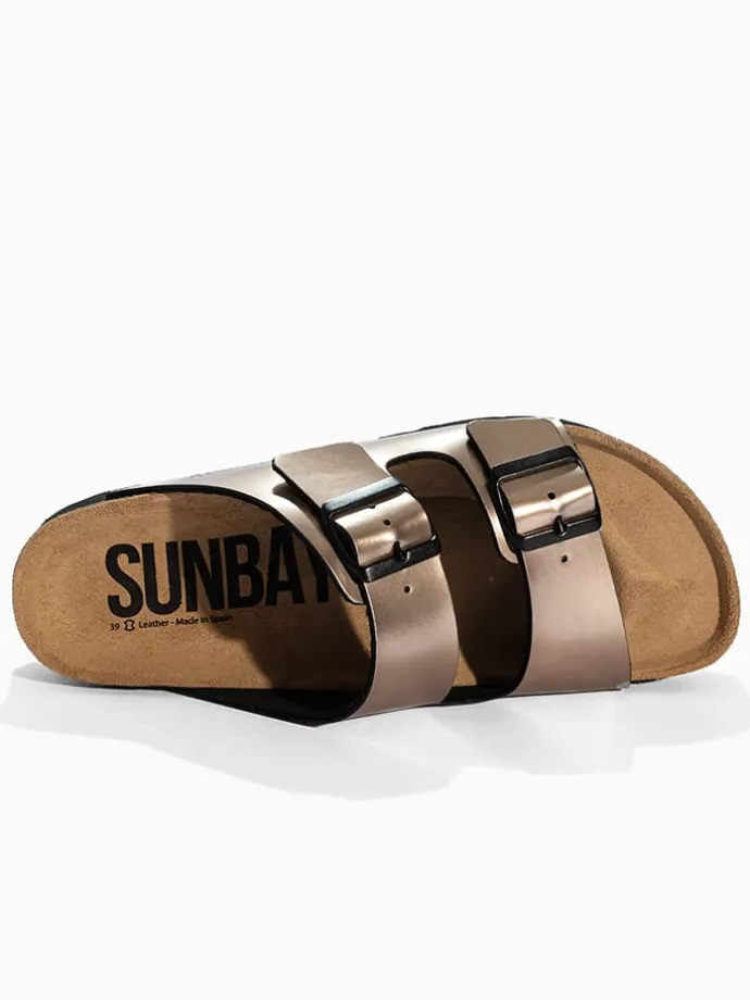 Slippers "Edelweiß" goudkleurig