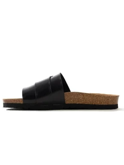 Slippers"Ensena" zwart