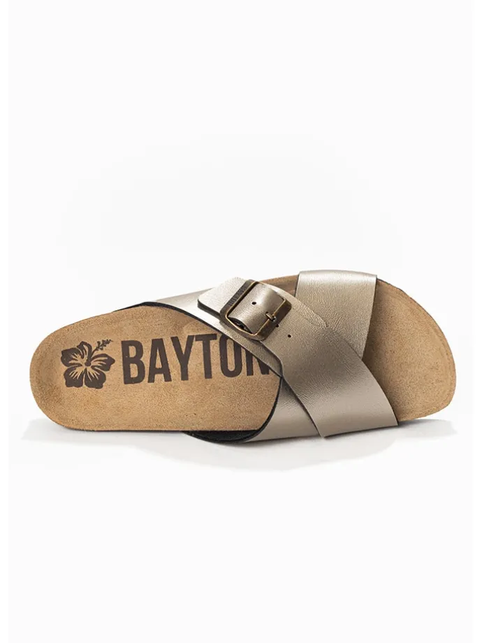 Slippers "Era" goudkleurig