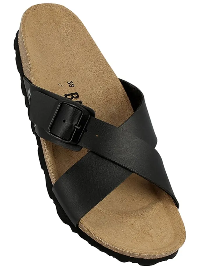 Slippers "Era" zwart