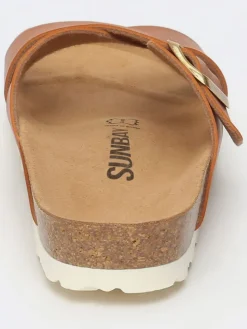 Slippers "Iris" camel