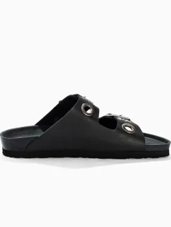Slippers "Jane" zwart