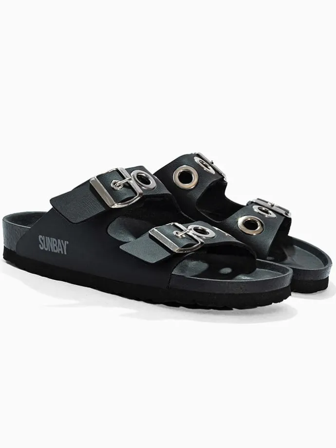 Slippers "Jane" zwart