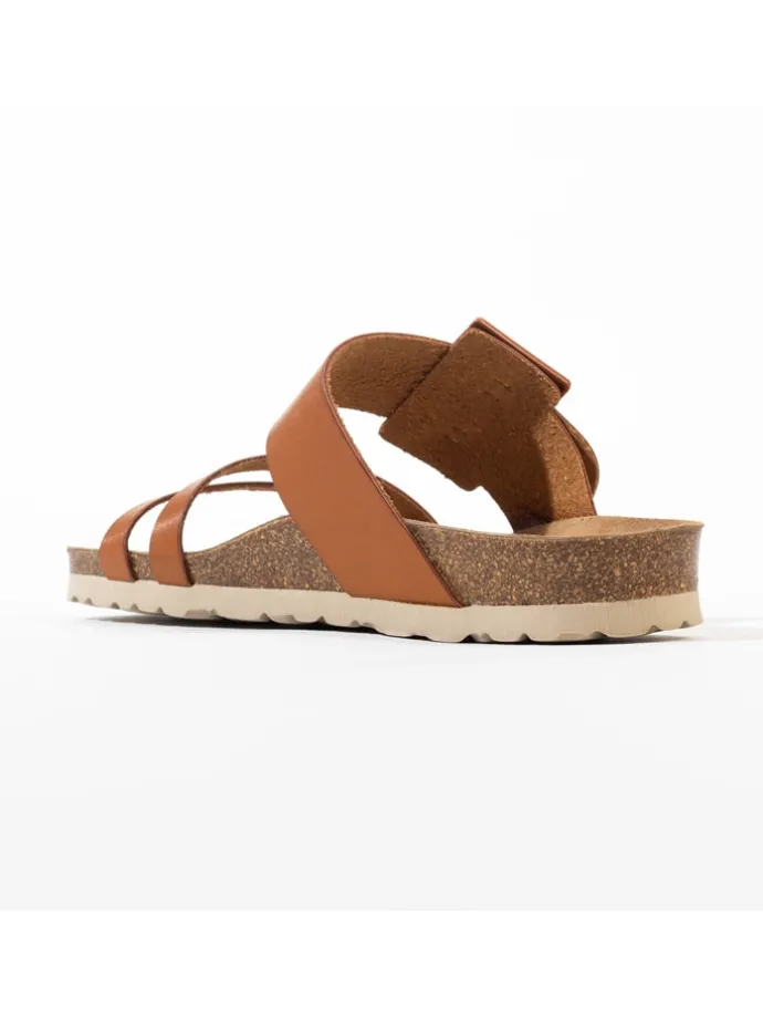 Slippers "Laredo" cognackleurig