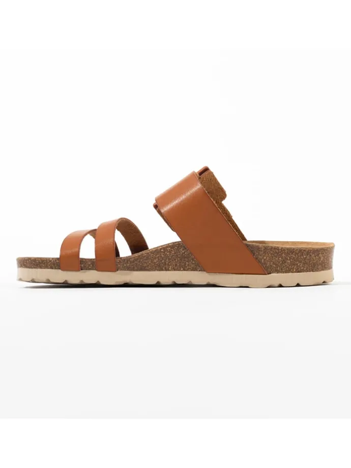 Slippers "Laredo" cognackleurig
