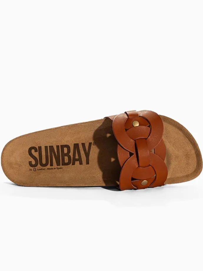 Slippers "Lazuli" bruin