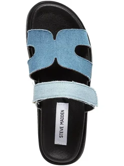Slippers lichtblauw