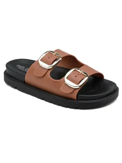 Slippers lichtbruin