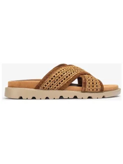 Slippers lichtbruin