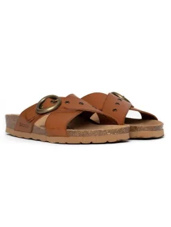 Slippers lichtbruin