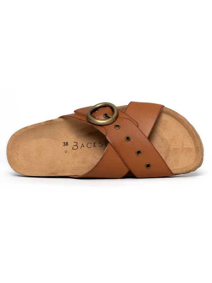 Slippers lichtbruin