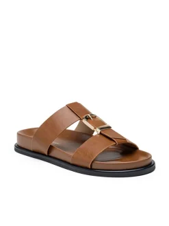 Slippers lichtbruin
