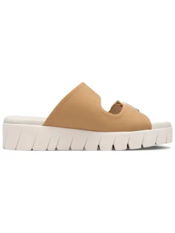 Slippers lichtbruin