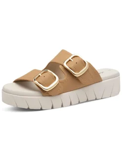 Slippers lichtbruin