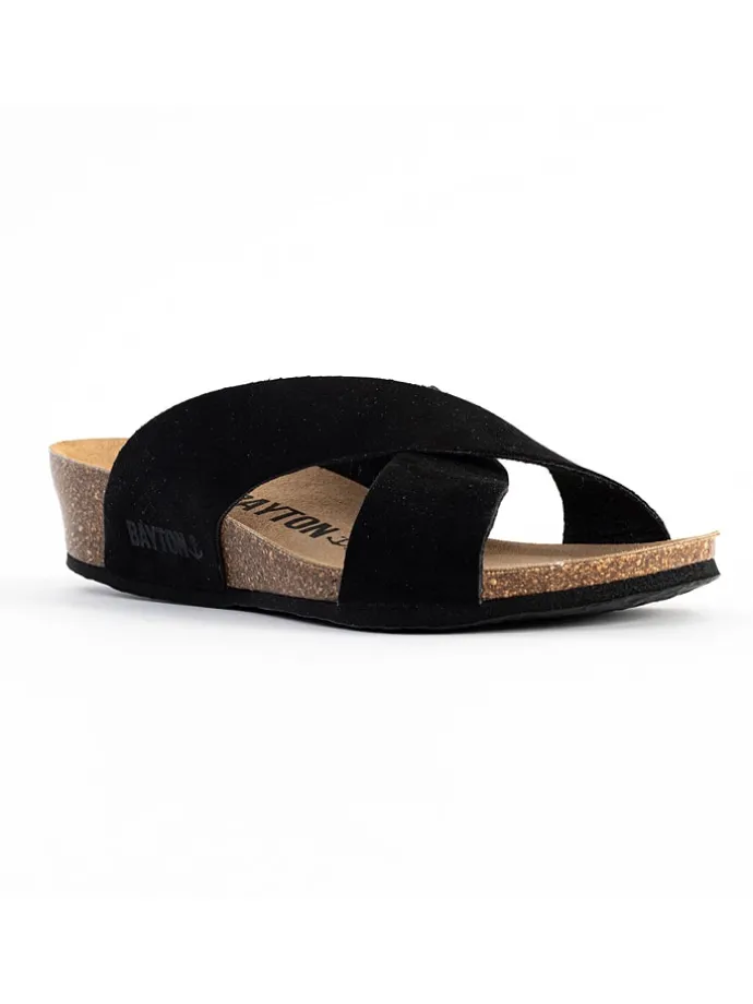 Slippers "Marta" zwart