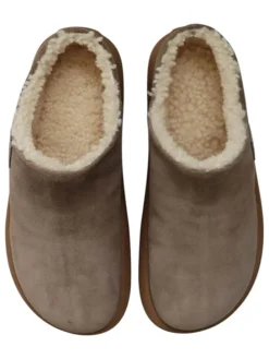 Slippers met lamsvacht 