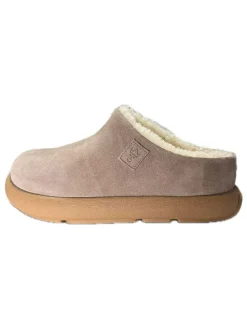 Slippers met lamsvacht 