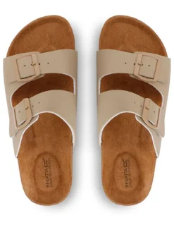 Slippers "Mia" beige