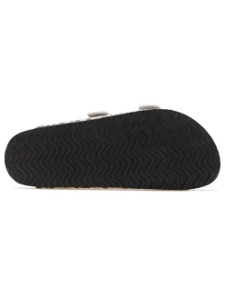 Slippers ''Mia'' beige/zwart