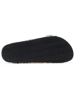 Slippers ''Mia'' zwart/wit