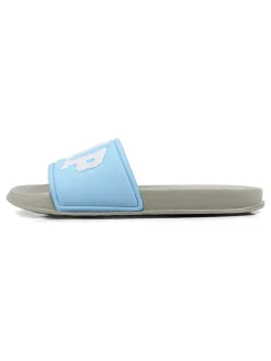 Slippers "Murphy" lichtblauw/grijs