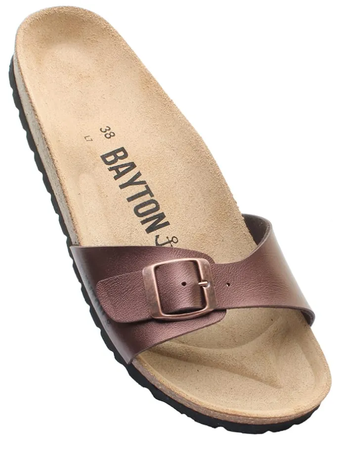 Slippers "Sephyr" bronskleurig