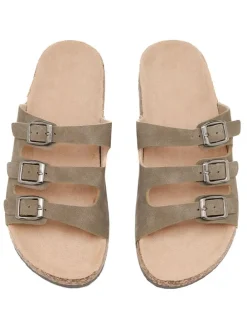 Slippers taupe