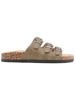 Slippers taupe