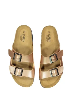 Slippers "Thalitha" goudkleurig