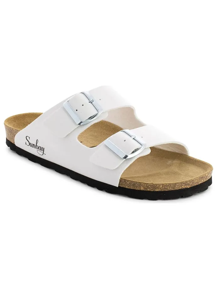 Slippers "Trefle" wit