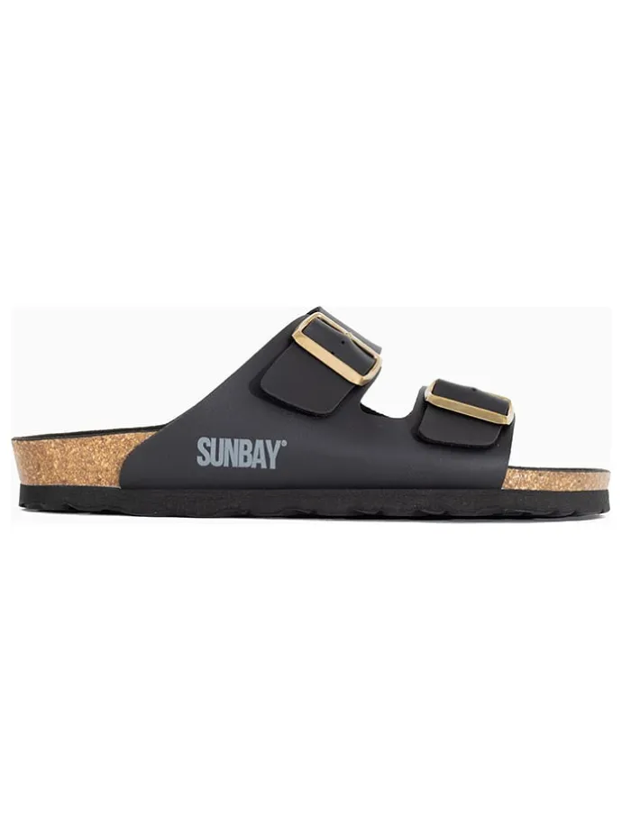 Slippers "Trefle" zwart