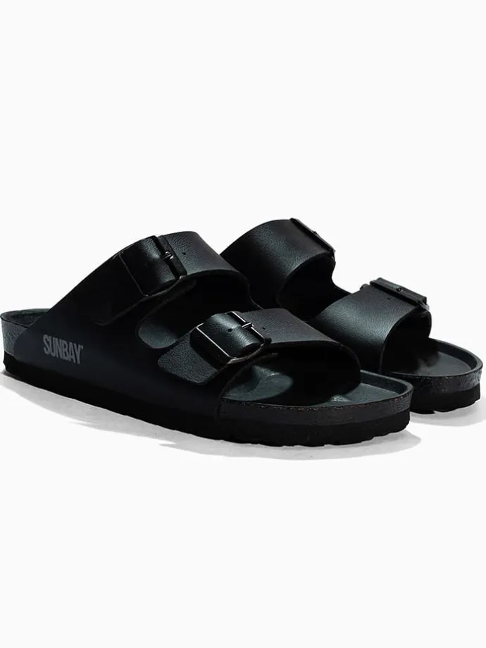 Slippers "Trefle" zwart