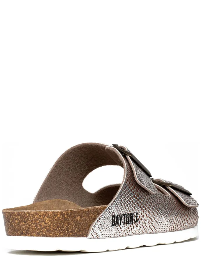 Slippers "Ubeda" zilverkleurig