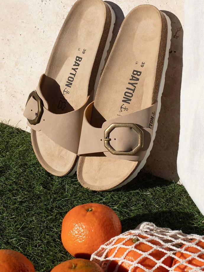 Slippers "Zephyr" beige