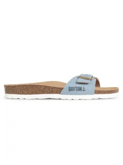 Slippers "Zephyr" lichtblauw